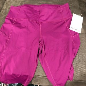 Lululemon Fast and Free. NWT size 12 shorts